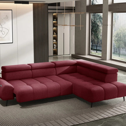 Coltar MAVEL L, personalizabil, cu reglaj electric, 271x208x106 cm