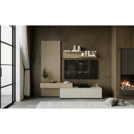 Mobilier living CAMINO, stejar artisan/casmir, PAL laminat