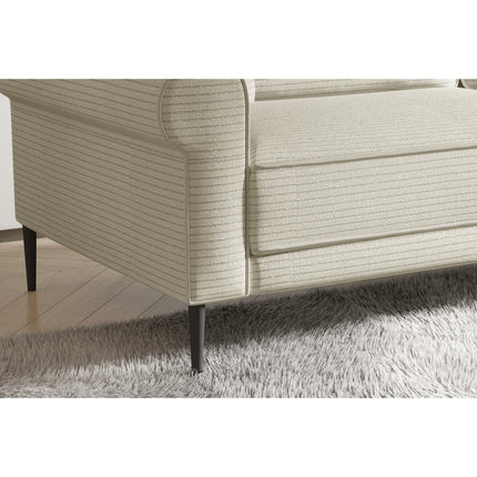 Canapea extensibila MONROY, personalizabil, cu lada depozitare, 230x98x73/86 cm