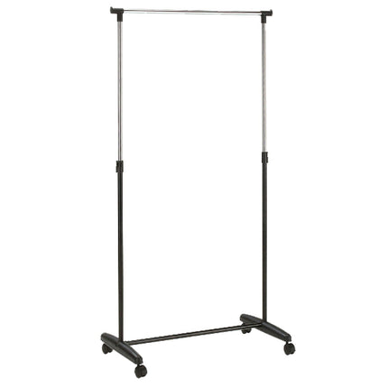 Suport umerase NOVA, negru/crom, metal/plastic, 85x43x95/160 cm