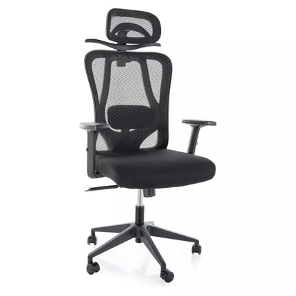 Scaun de birou Q-080, negru, 67x50x115/125 cm