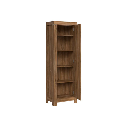 Dulap GENT, stejar stirling, PAL laminat, cu o usa, 66x40x201 cm