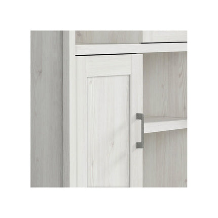 Biblioteca LUCA JUZI, zada sibiu deschis, PAL laminat, 106x43x135 cm