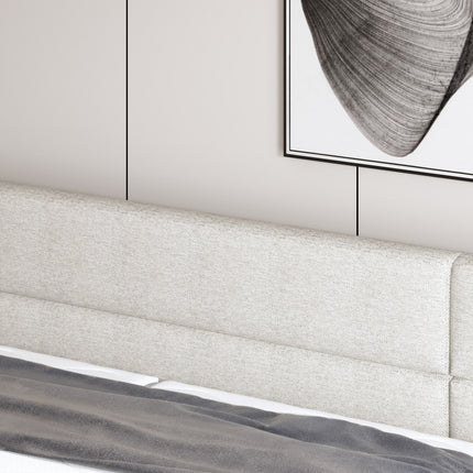 Pat boxspring REY 160x200, personalizabil, cu mecanism electric, saltele si topper