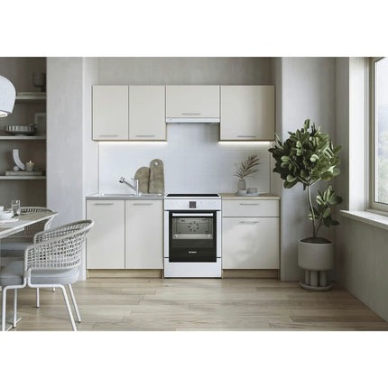 Set bucatarie MARIJA, casmir/stejar cremona/stejar sonoma, PAL, 200 cm