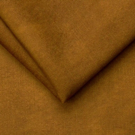 Pat boxspring MADISON 160x200, stofa catifelata caramiziu - Palladium 9, Gama Premium, cu saltele si topper