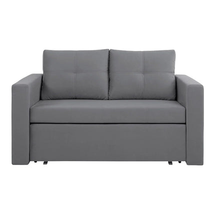 Canapea BUNIO III, stofa clasica gri - Manila 16, 147x88x86 cm