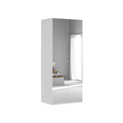Dulap FLEX, alb, PAL, 100x66x240 cm