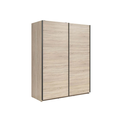 Dulap TETRIX, stejar sonoma, PAL, cu 2 usi, 154x60x196 cm