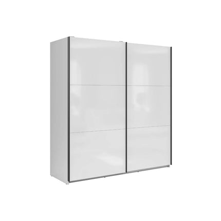 Dulap TETRIX, alb lucios, PAL, cu 2 usi, 183x60x196 cm