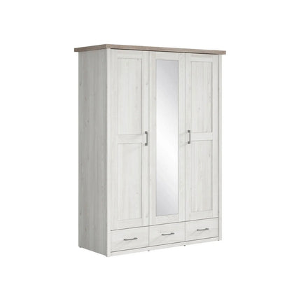 Dulap LUCA JUZI, zada sibiu deschis, PAL laminat, 148x62x201 cm