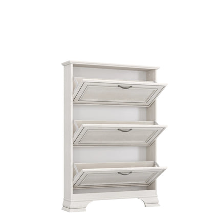 Pantofar TIFFANY II, crem, PAL laminat, 84x18x120 cm