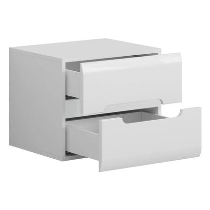 Noptiera AZTECA TRIO, alb, PAL, 50x41x43 cm