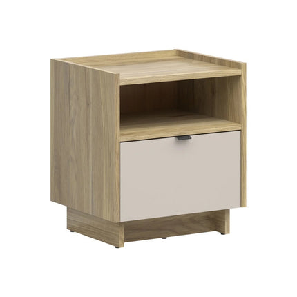 Noptiera DALVA, stejar/casmir, PAL, 50x42x57 cm