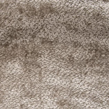 Coltar BAGGIO, sezlong stanga, stofa buclata grej - Aphrodite 04, cu reglaj electric, incarcator wireless, lada depozitare si tetiere reglabile, 280x196x100 cm