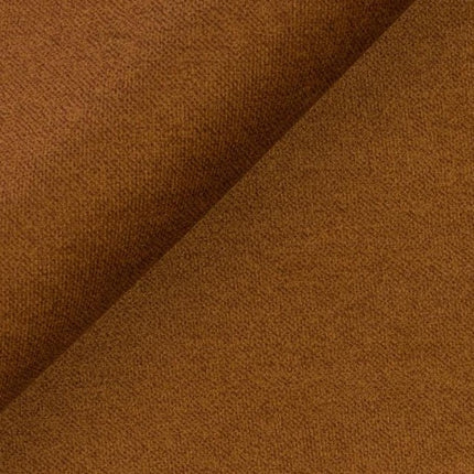 Canapea extensibila HARRY, stofa catifelata maro - Element 07, cu lada depozitare, 208x102x96 cm