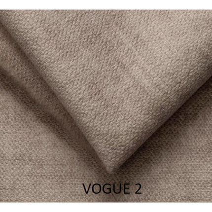 Canapea extensibila VANILLA 160, stofa catifelata bej - Vogue 02, 220x98x87 cm