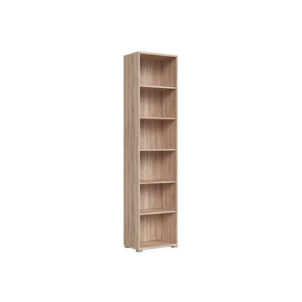 Biblioteca OFFICE, stejar sonoma, PAL laminat, 53x35x221 cm