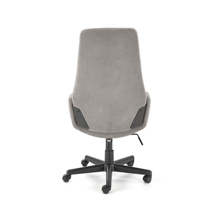 Scaun birou HARPER, gri/negru, mecanism TILT, 62x113x40 cm