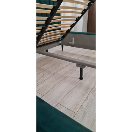 Pat MAGGIE SR 180, personalizabil, cu somiera metalica si sistem de reglare