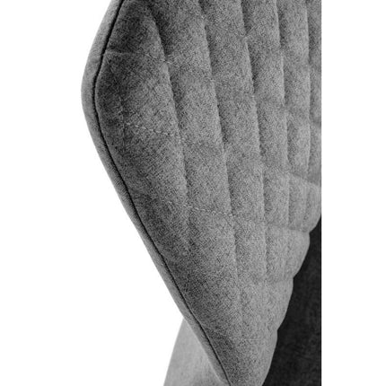 Scaun K461, gri/negru, stofa clasica, 46x56x92 cm