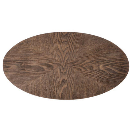 Masuta cafea DELPHI, nuc/negru, 48x26x58 cm