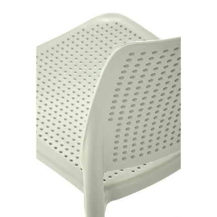 Scaun K514, verde menta, polipropilena, 42x55x79 cm