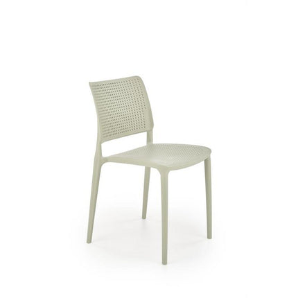 Scaun K514, verde menta, polipropilena, 42x55x79 cm
