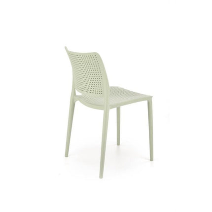 Scaun K514, verde menta, polipropilena, 42x55x79 cm