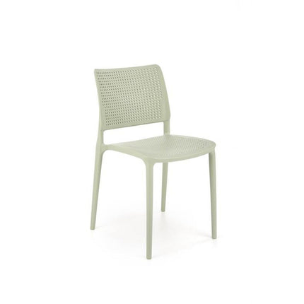 Scaun K514, verde menta, polipropilena, 42x55x79 cm