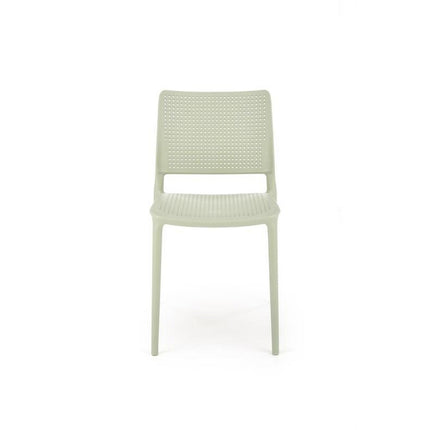 Scaun K514, verde menta, polipropilena, 42x55x79 cm
