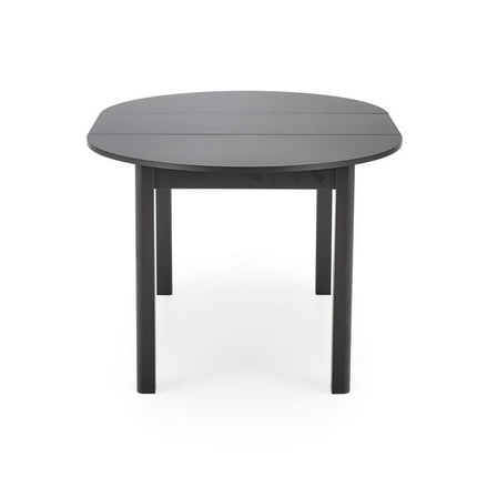 Masa extensibila RINGO, negru, PAL furniruit, 102/142x102x76 cm