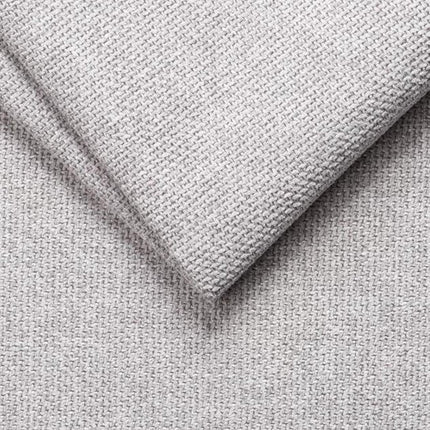 Pat KANO, stofa gri - Austin 17, cu saltea, topper si 2 spatii pentru depozitare, 160x200 cm