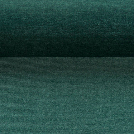 Coltar living extensibil AVANTI, sezlong stanga, stofa catifelata verde - Monolith 37, 255X223X77/97 cm