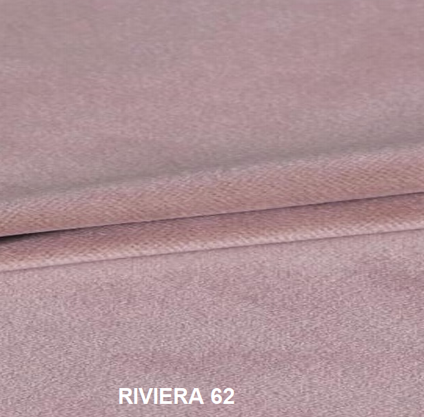 Roz Rafiera Pat MINOLA 160 boxspring, catifea roz - Riviera 62, cu saltele, topper ...