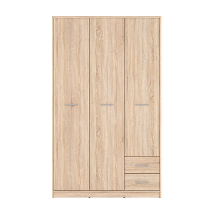 Dulap haine lemn natur stejar sonoma NEPO PLUS, 118.5X54.5X197 cm