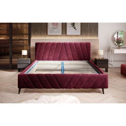 Pat CALYPSO SR, personalizabil, 140x200 cm, somiera din lemn si sistem de reglare