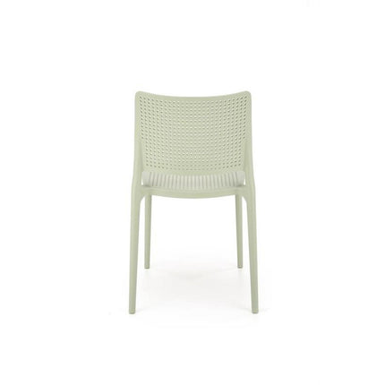 Scaun K514, verde menta, polipropilena, 42x55x79 cm