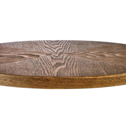 Masuta cafea DELPHI, nuc/negru, 48x26x58 cm