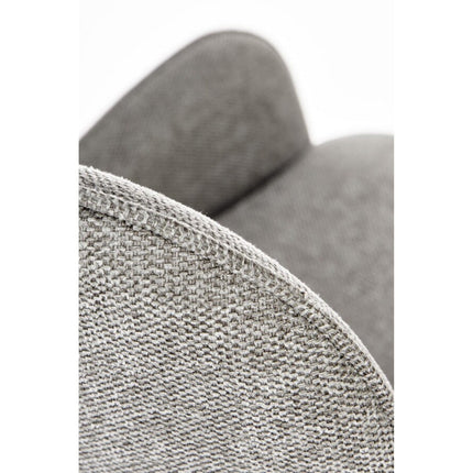 Scaun K481, gri/negru, stofa clasica/metal, 54x60x83 cm