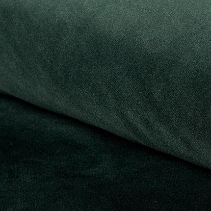 Scaun KIM, stofa catifelata verde, 47X42X88 cm